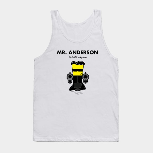 Mr. Anderson Tank Top by retrogameraddict